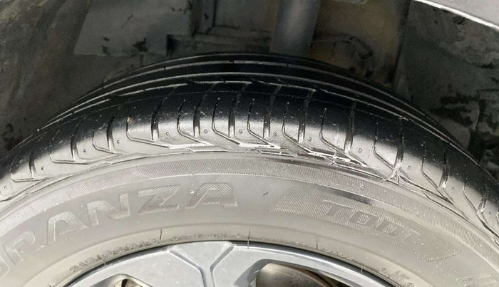 2022 Tata NEXON XZ PLUS PETROL DARK EDITION, Petrol, Manual, 36,961 km, Left Front Tyre Tread