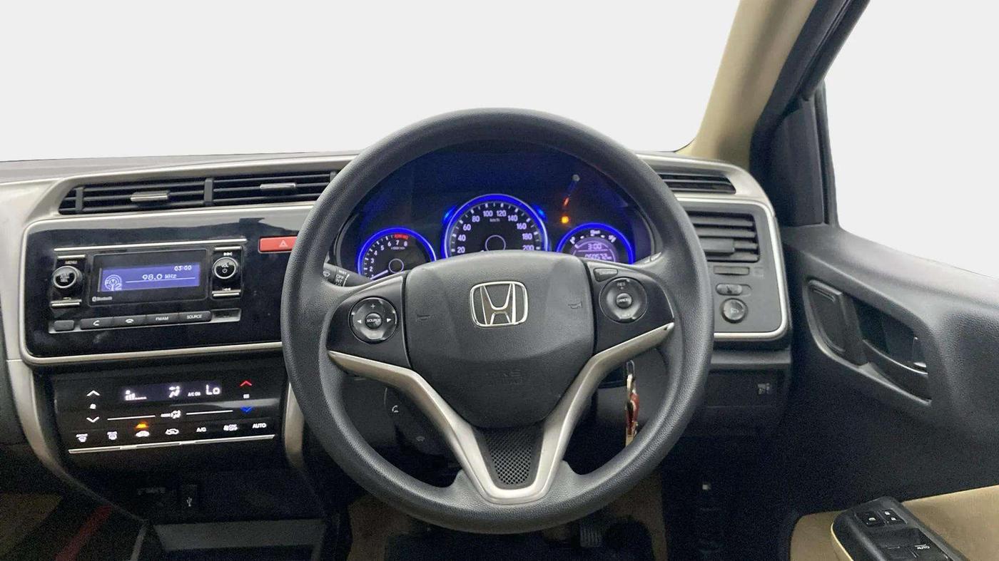 2015 Honda City 1.5L I-VTEC SV, Petrol, Manual, 50,575 km, Steering Wheel Close Up