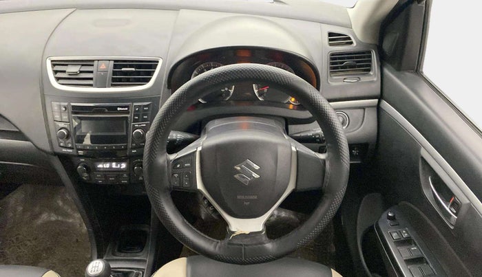 2015 Maruti Swift ZXI, Petrol, Manual, 48,964 km, Steering Wheel Close Up