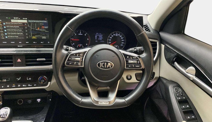 2020 KIA SELTOS HTX 1.5 DIESEL, Diesel, Manual, 77,149 km, Steering Wheel Close Up