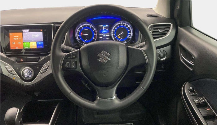 2021 Maruti Baleno ALPHA CVT PETROL 1.2, Petrol, Automatic, 15,548 km, Steering Wheel Close Up