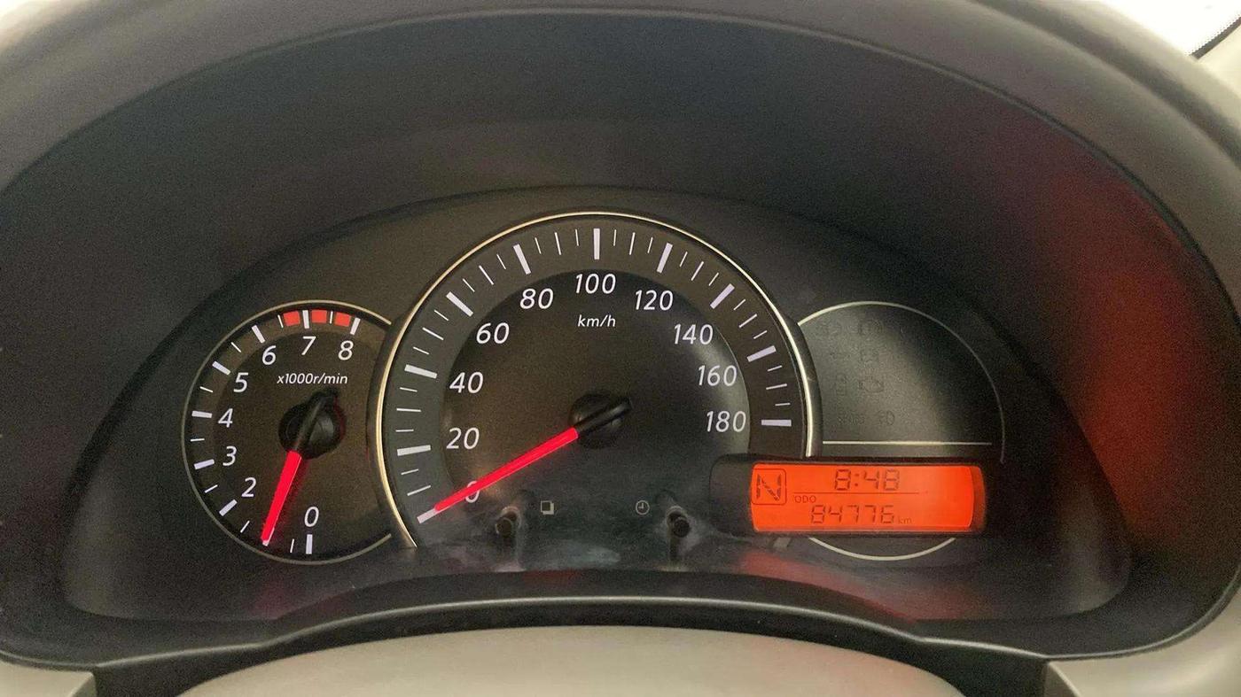 2014 Nissan Micra XV CVT, Petrol, Automatic, 84,836 km, Odometer Image