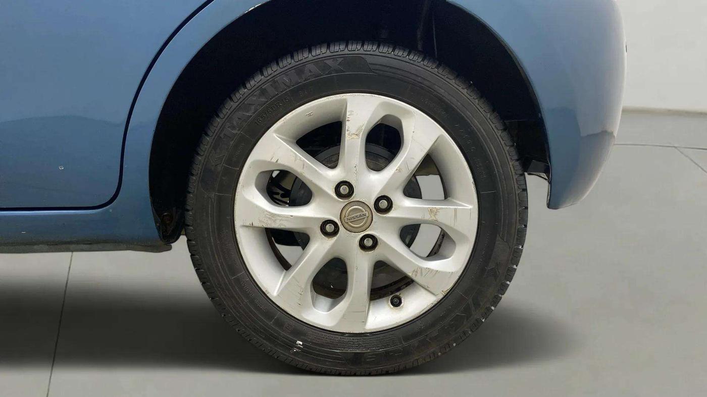 2014 Nissan Micra XV CVT, Petrol, Automatic, 84,836 km, Left Rear Wheel