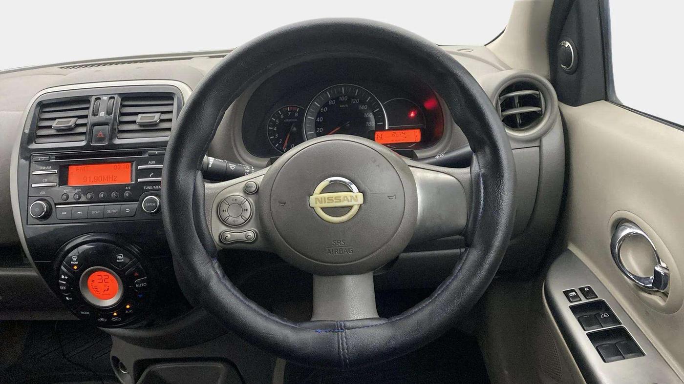 2014 Nissan Micra XV CVT, Petrol, Automatic, 84,836 km, Steering Wheel Close Up