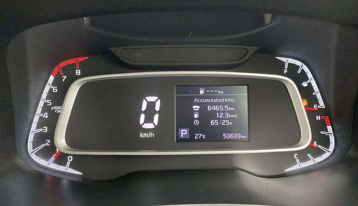 2021 KIA SONET HTX 1.0 DCT, Petrol, Automatic, 53,625 km, Odometer Image
