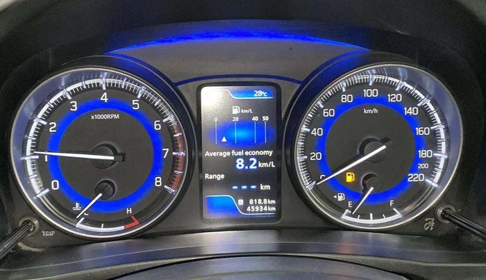 2021 Toyota Glanza G, Petrol, Manual, 45,910 km, Odometer Image
