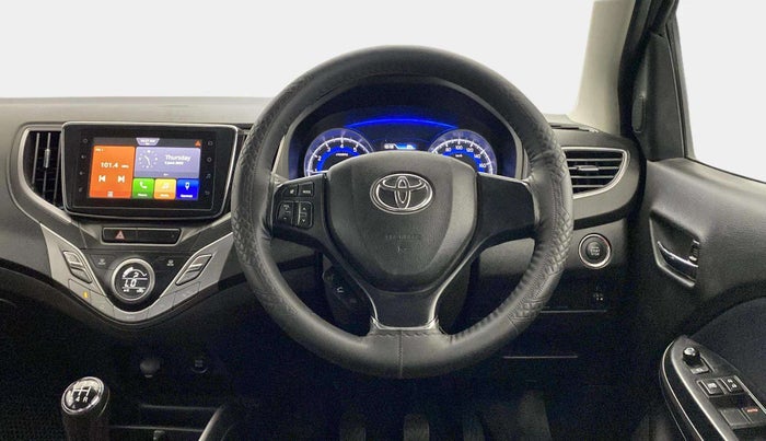 2021 Toyota Glanza G, Petrol, Manual, 45,910 km, Steering Wheel Close Up