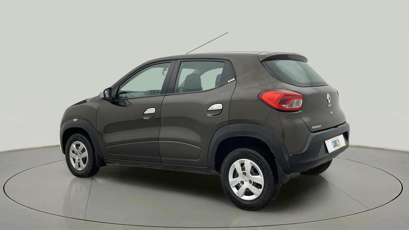 2019 Renault Kwid RXT 1.0 AMT (O), Petrol, Automatic, 27,047 km, Left Back Diagonal