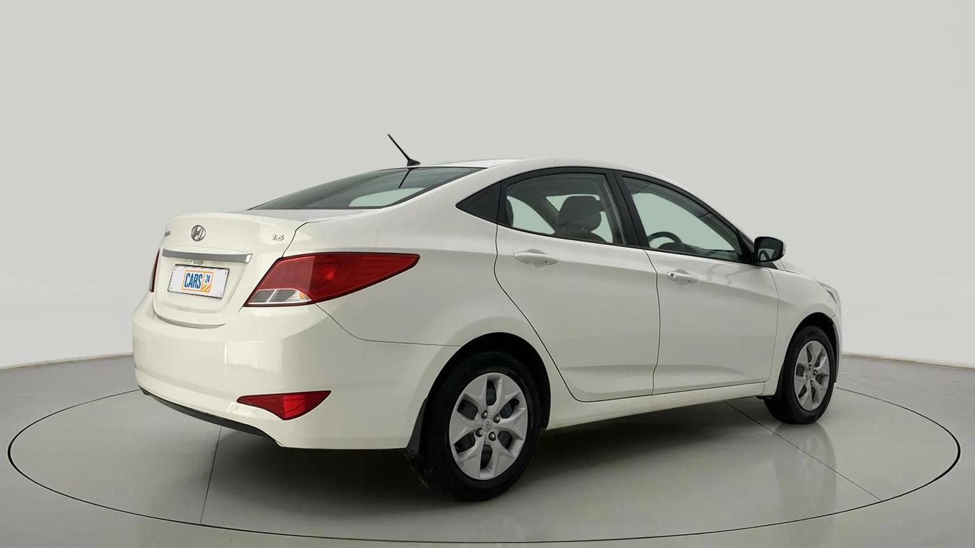2016 Hyundai Verna 1.6 VTVT S, Petrol, Manual, 89,473 km, Right Back Diagonal