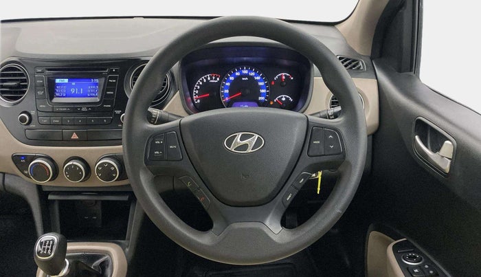 2015 Hyundai Xcent S 1.2, Petrol, Manual, 23,723 km, Steering Wheel Close Up