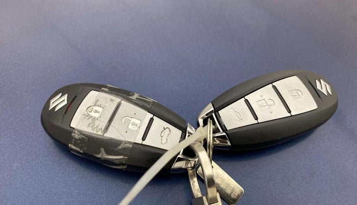 2020 Maruti Ciaz ZETA AT 1.5  SHVS PETROL, Petrol, Automatic, 68,348 km, Key Close Up