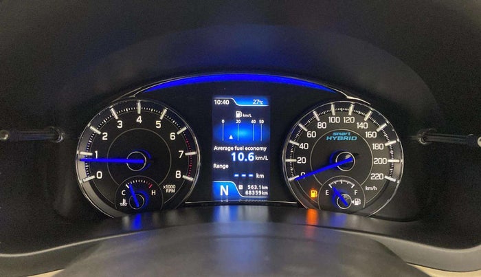 2020 Maruti Ciaz ZETA AT 1.5  SHVS PETROL, Petrol, Automatic, 68,348 km, Odometer Image