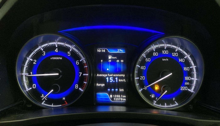 2018 Maruti Baleno ZETA PETROL 1.2, Petrol, Manual, 72,566 km, Odometer Image