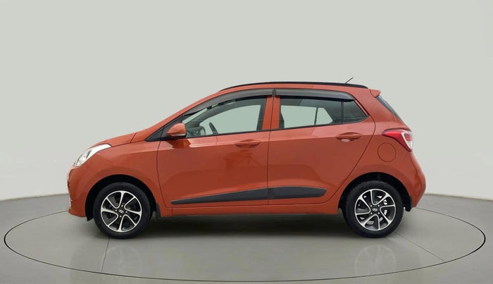 2018 Hyundai Grand i10 SPORTZ (O) AT 1.2 KAPPA VTVT, Petrol, Automatic, 44,382 km, Left Side