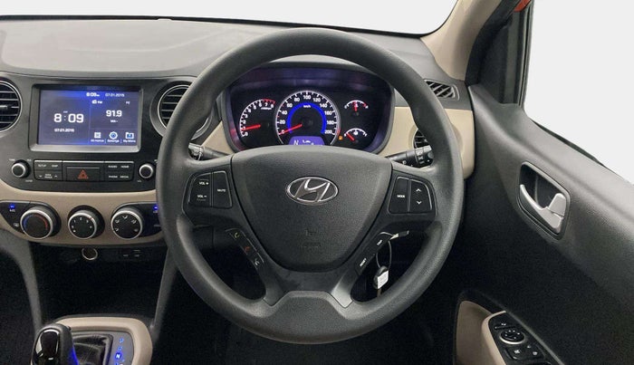 2018 Hyundai Grand i10 SPORTZ (O) AT 1.2 KAPPA VTVT, Petrol, Automatic, 44,382 km, Steering Wheel Close Up
