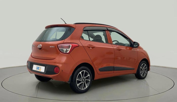 2018 Hyundai Grand i10 SPORTZ (O) AT 1.2 KAPPA VTVT, Petrol, Automatic, 44,382 km, Right Back Diagonal