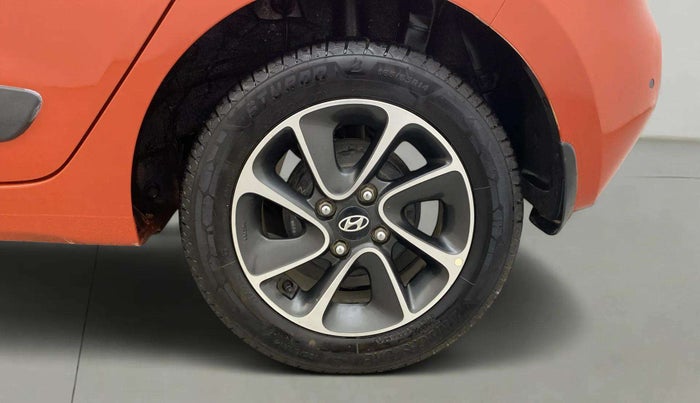 2018 Hyundai Grand i10 SPORTZ (O) AT 1.2 KAPPA VTVT, Petrol, Automatic, 44,382 km, Left Rear Wheel