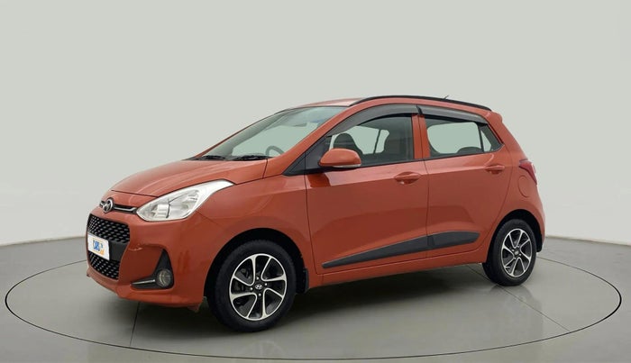 2018 Hyundai Grand i10 SPORTZ (O) AT 1.2 KAPPA VTVT, Petrol, Automatic, 44,382 km, Left Front Diagonal