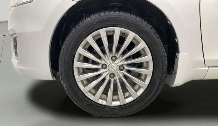 2016 Maruti Ciaz ZXI+, Petrol, Manual, 36,520 km, Left Front Wheel