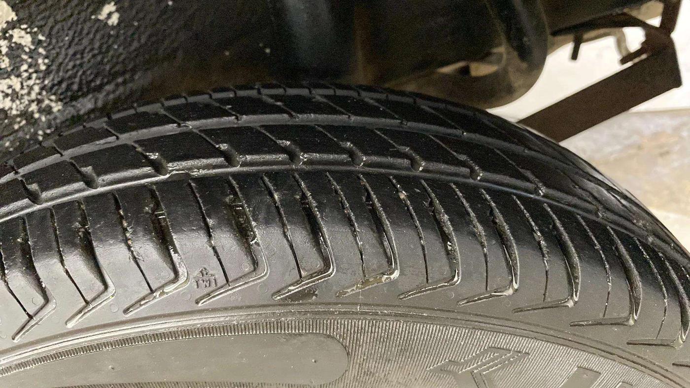 2023 Maruti Alto K10 VXI, Petrol, Manual, 15,197 km, Left Rear Tyre Tread
