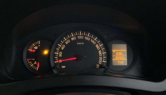 2016 Maruti Swift LXI (O), Petrol, Manual, 50,398 km, Odometer Image