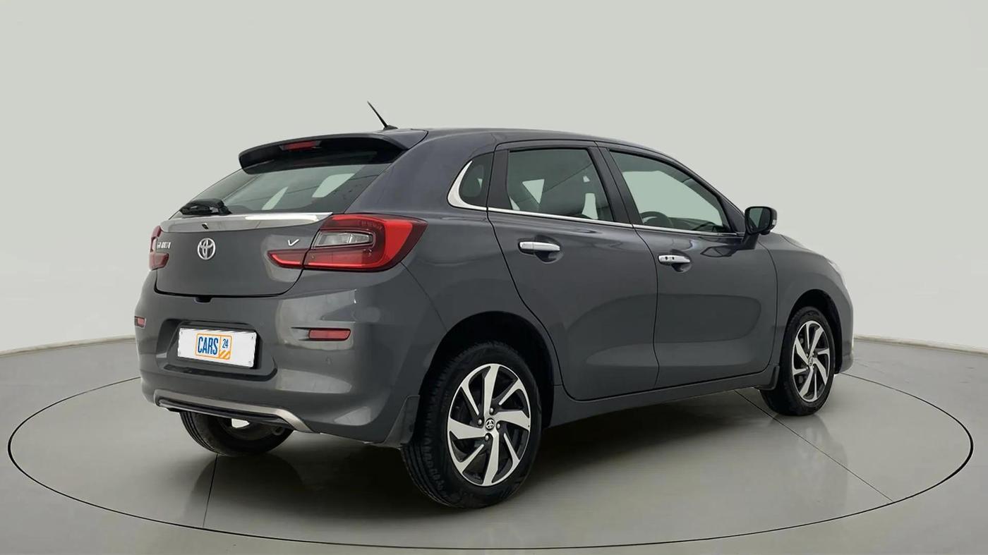 2023 Toyota Glanza V AMT, Petrol, Automatic, 18,898 km, Right Back Diagonal