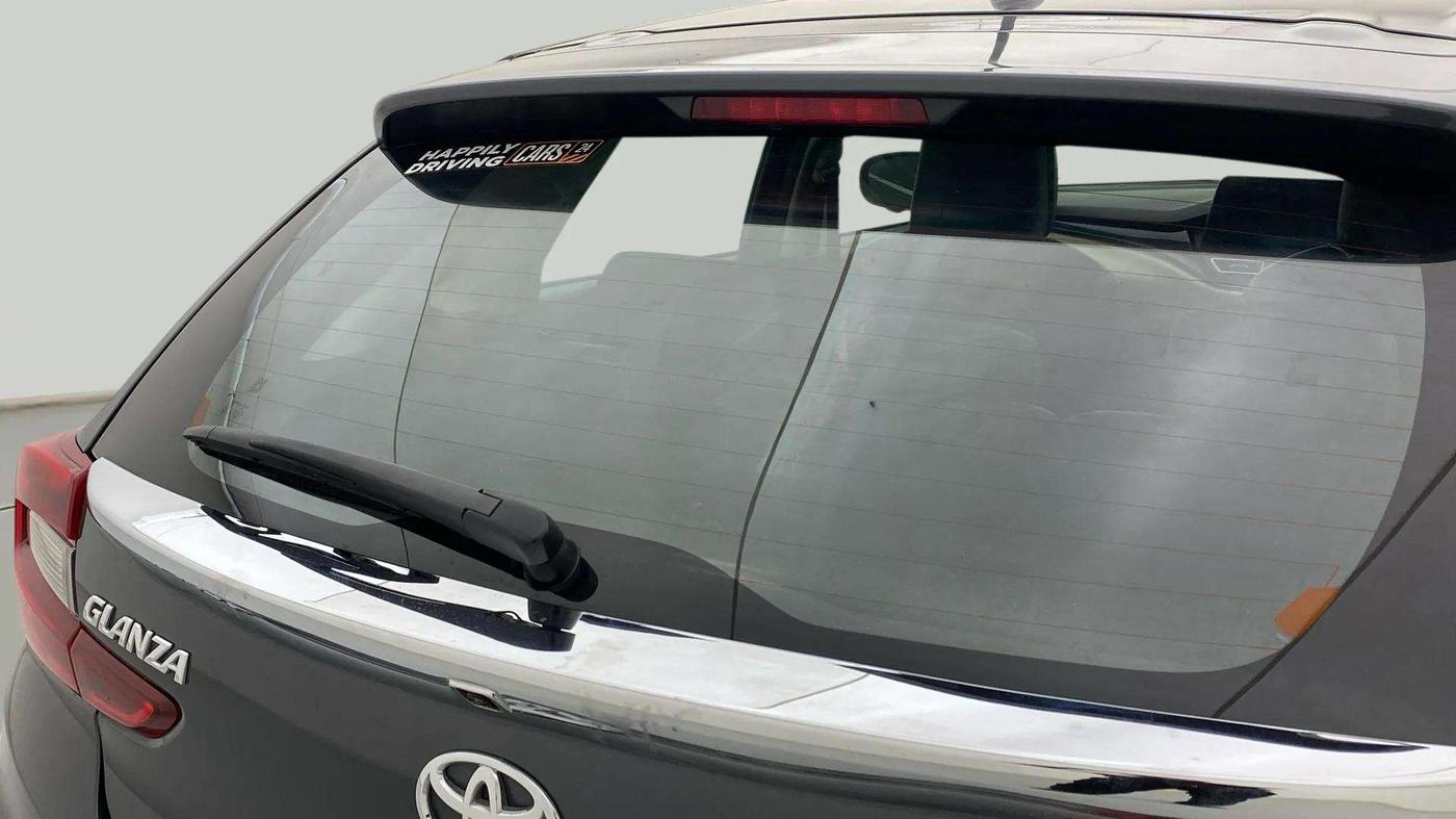 2023 Toyota Glanza V AMT, Petrol, Automatic, 18,898 km, Rear Wiper