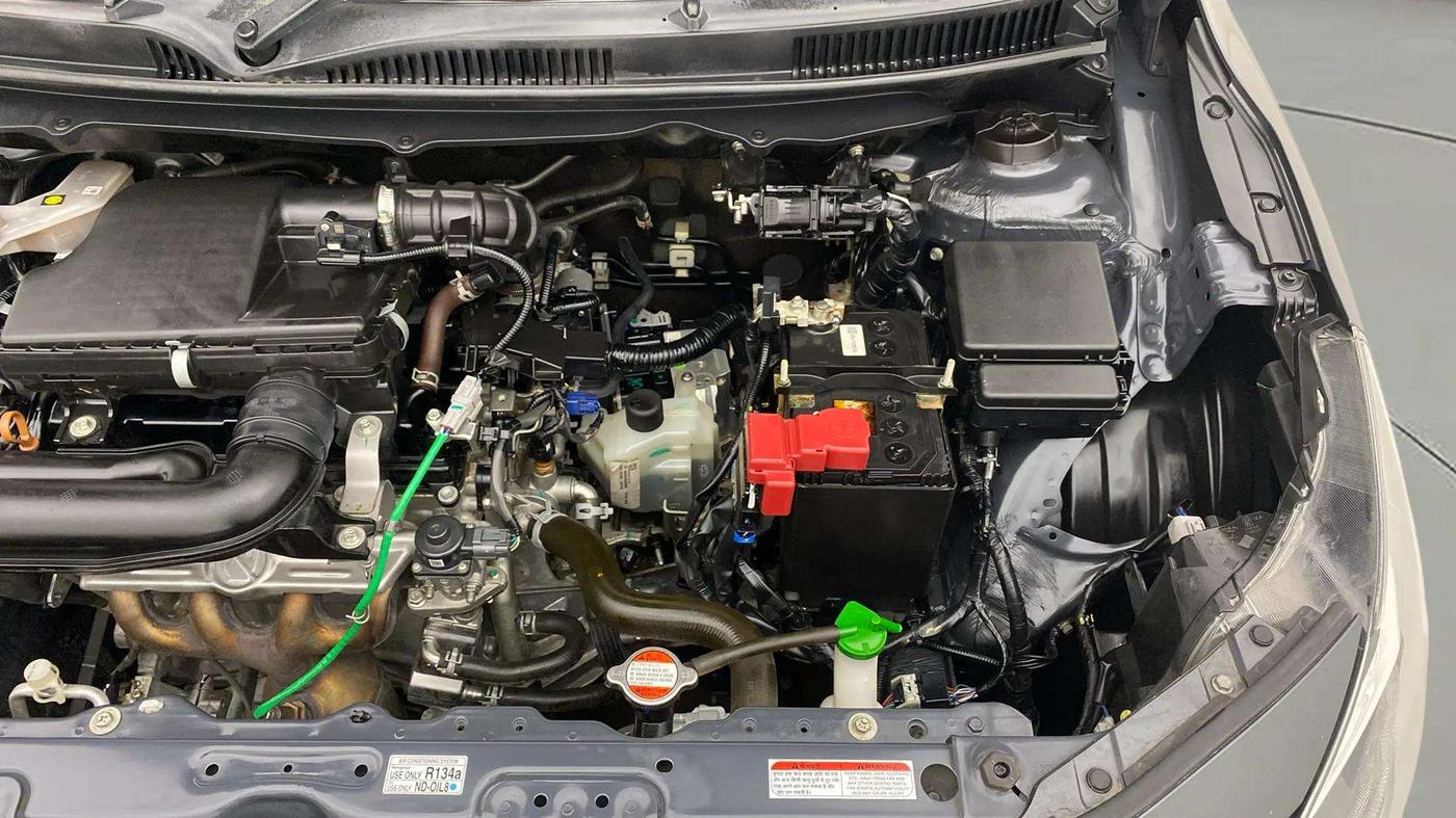 2023 Toyota Glanza V AMT, Petrol, Automatic, 18,898 km, Engine View - Left