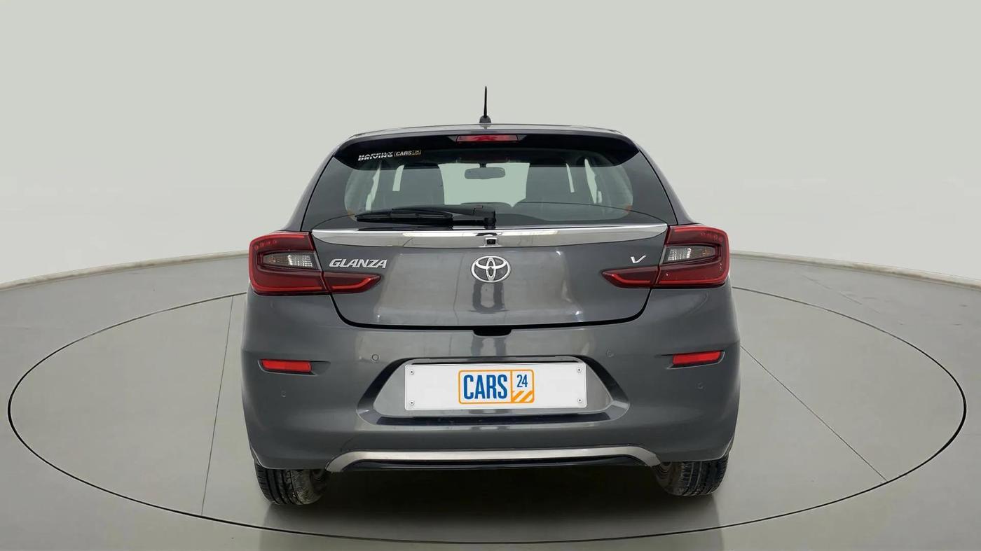 2023 Toyota Glanza V AMT, Petrol, Automatic, 18,898 km, Back/Rear