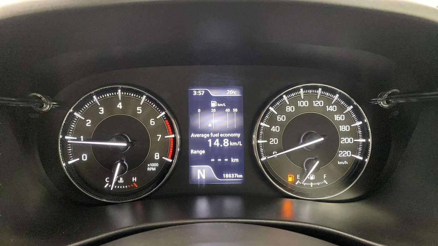 2023 Toyota Glanza V AMT, Petrol, Automatic, 18,898 km, Odometer Image