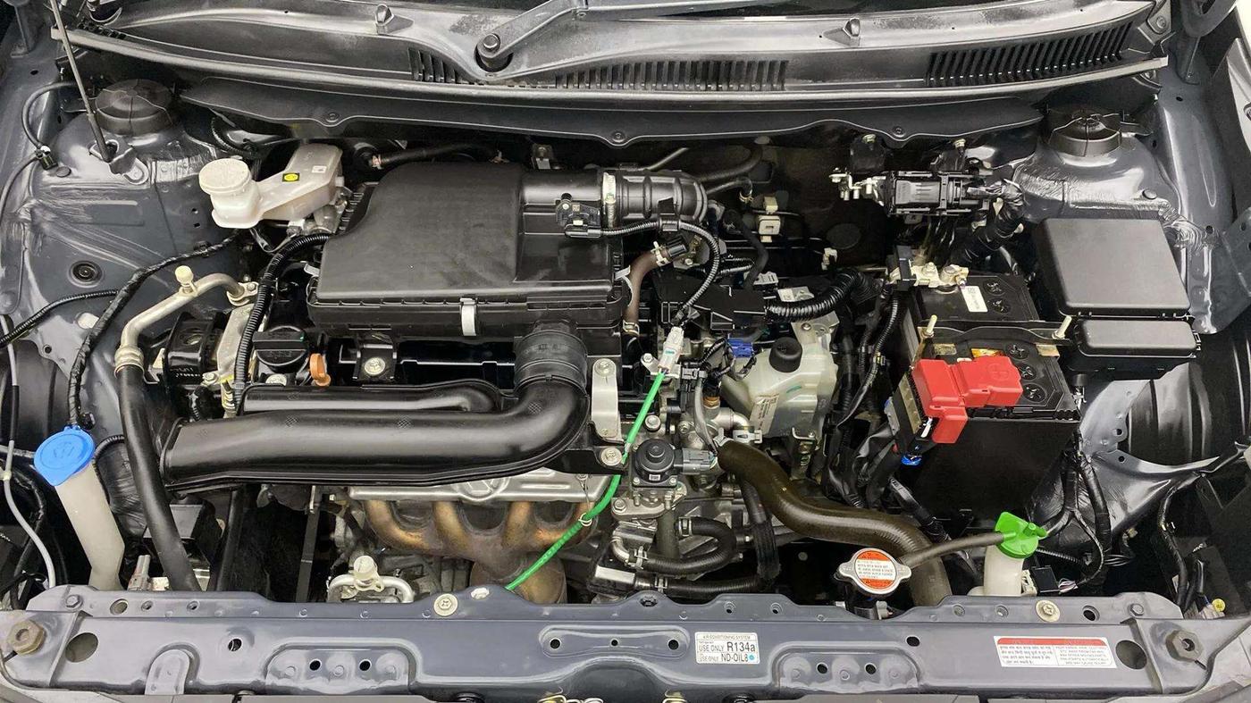 2023 Toyota Glanza V AMT, Petrol, Automatic, 18,898 km, Engine View