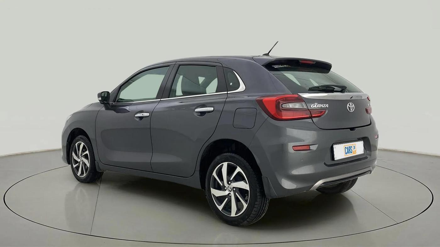 2023 Toyota Glanza V AMT, Petrol, Automatic, 18,898 km, Left Back Diagonal