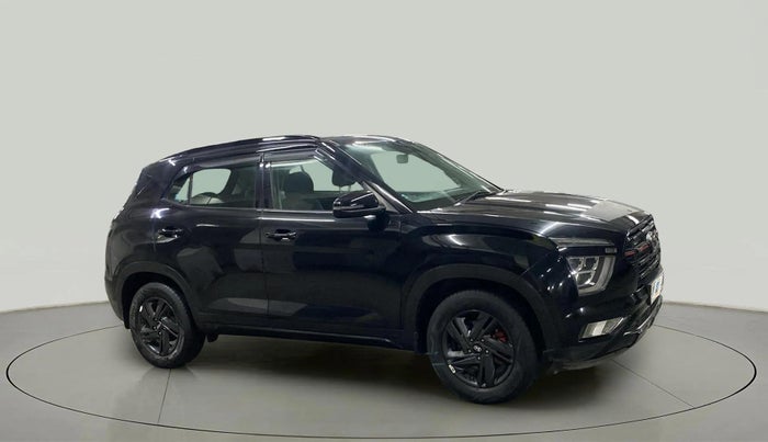 2022 Hyundai Creta S PLUS KNIGHT 1.5 PETROL, Petrol, Manual, 27,488 km, Right Front Diagonal