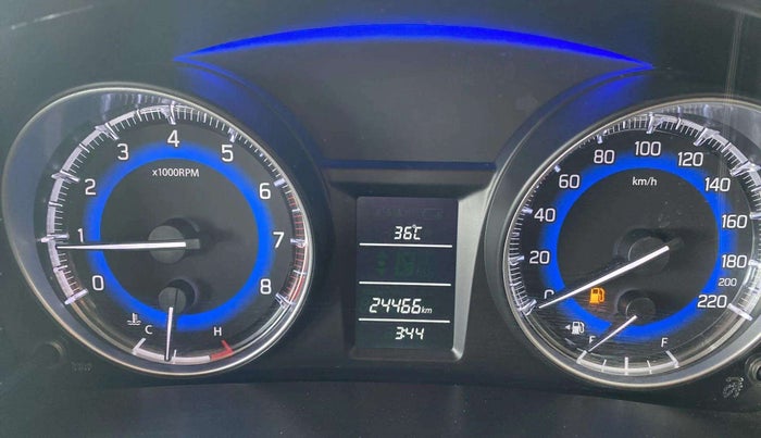 2022 Maruti Baleno DELTA PETROL 1.2, Petrol, Manual, 24,465 km, Odometer Image