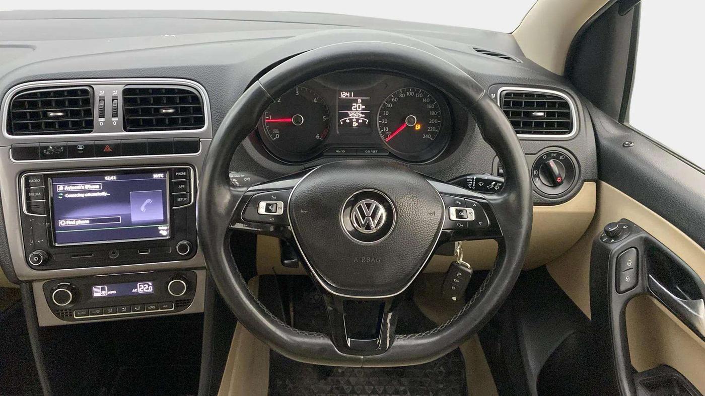 2019 Volkswagen Ameo HIGHLINE PLUS 1.5L 16 ALLOY, Diesel, Manual, 72,391 km, Steering Wheel Close Up