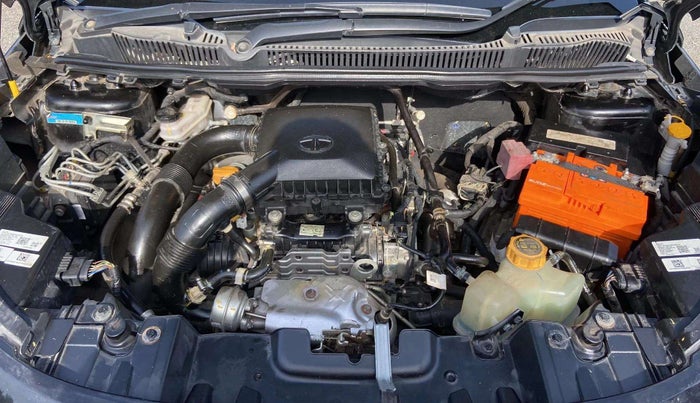 2023 Tata NEXON XZA PLUS LUX SUNROOF DARK PETROL, Petrol, Automatic, 25,001 km, Open Bonet