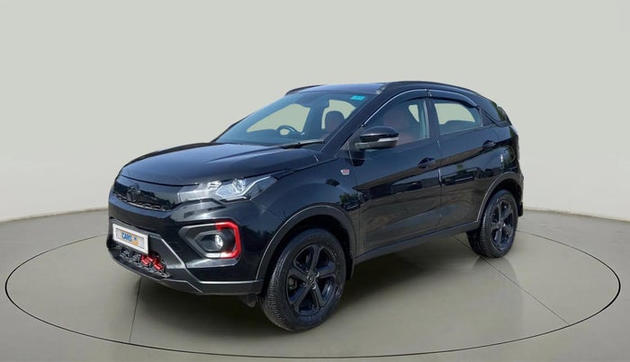 2023 Tata NEXON XZA PLUS LUX SUNROOF DARK PETROL, Petrol, Automatic, 25,001 km, Left Front Diagonal