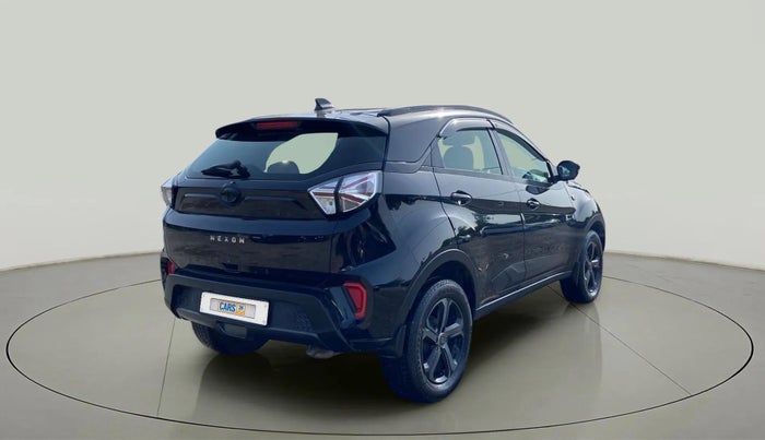 2023 Tata NEXON XZA PLUS LUX SUNROOF DARK PETROL, Petrol, Automatic, 25,001 km, Right Back Diagonal