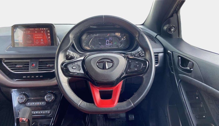 2023 Tata NEXON XZA PLUS LUX SUNROOF DARK PETROL, Petrol, Automatic, 25,001 km, Steering Wheel Close Up