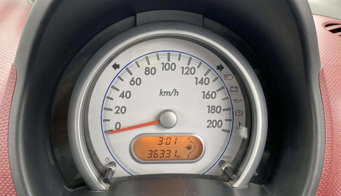 2014 Maruti Ritz VXI, Petrol, Manual, 36,307 km, Odometer Image
