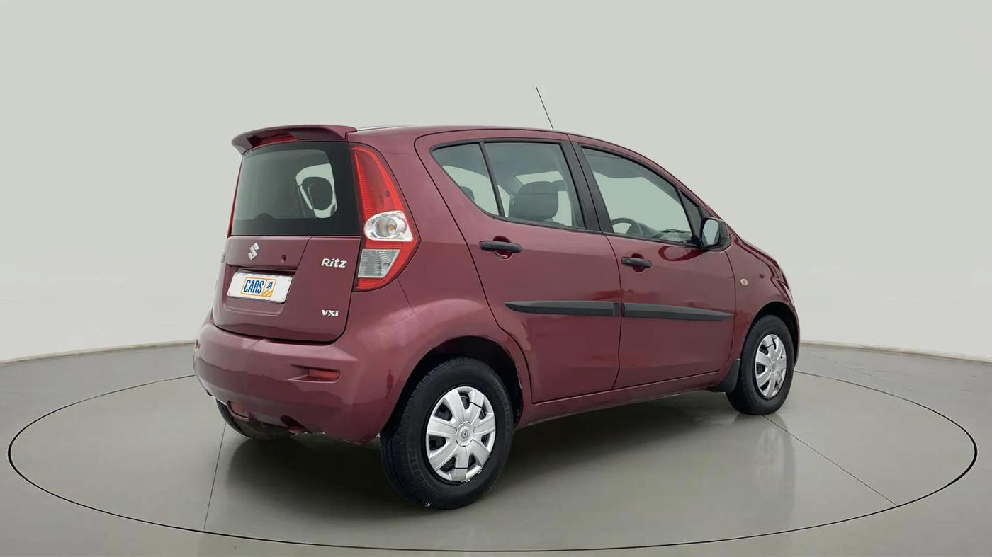 2014 Maruti Ritz VXI, Petrol, Manual, 36,307 km, Right Back Diagonal