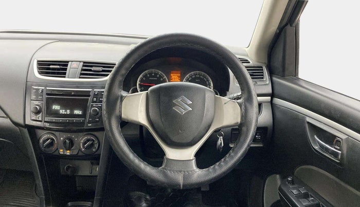 2014 Maruti Swift VXI, Petrol, Manual, 81,684 km, Steering Wheel Close Up