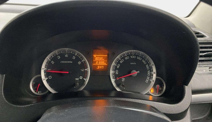 2014 Maruti Swift VXI, Petrol, Manual, 81,684 km, Odometer Image