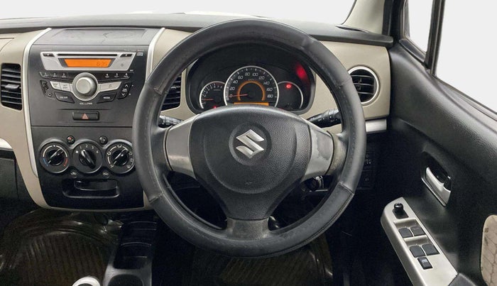 2015 Maruti Wagon R 1.0 VXI, Petrol, Manual, 56,466 km, Steering Wheel Close Up