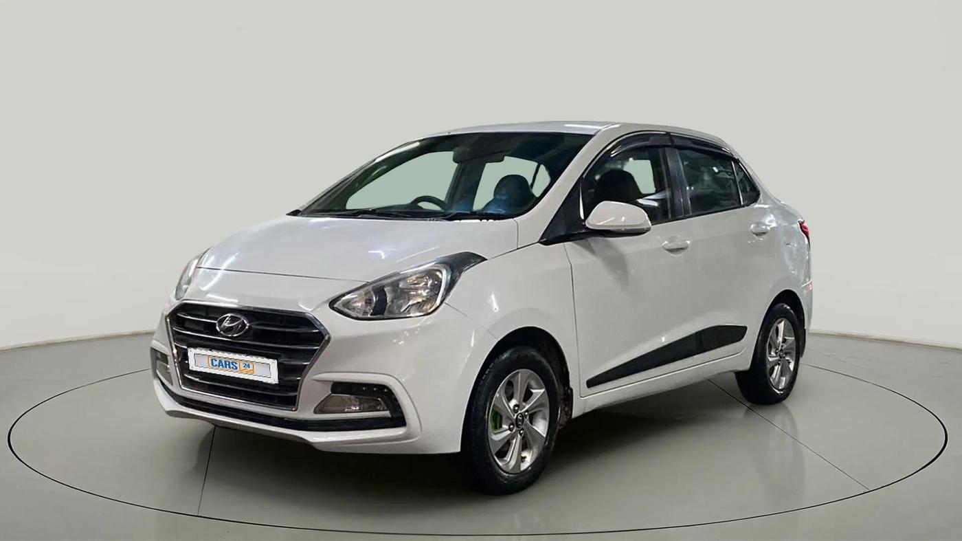 2017 Hyundai Xcent SX 1.2, Petrol, Manual, 80,459 km, Left Front Diagonal