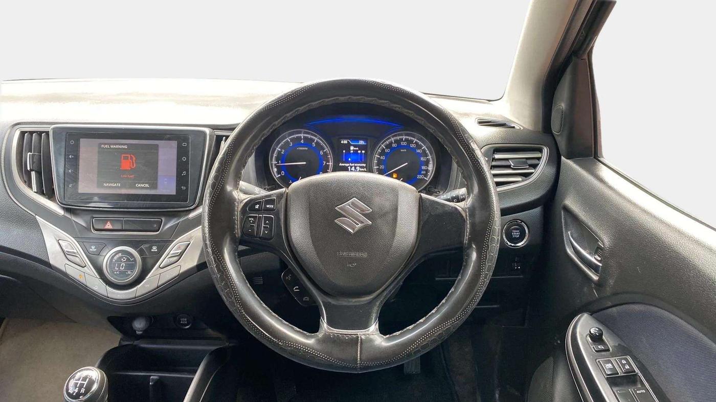 2019 Maruti Baleno ZETA PETROL 1.2, Petrol, Manual, 76,481 km, Steering Wheel Close Up