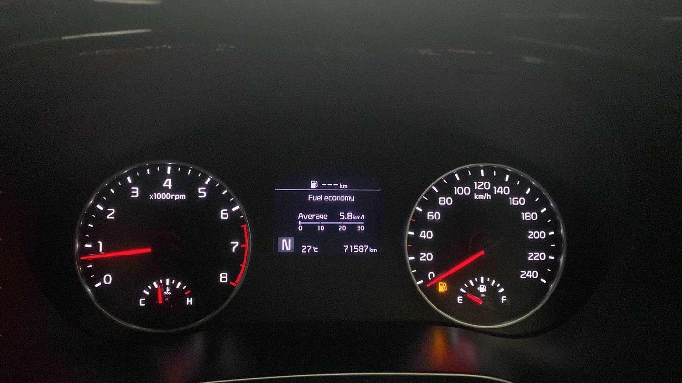 2021 KIA SELTOS HTK PLUS 1.5 IMT, Petrol, Manual, 71,632 km, Odometer Image