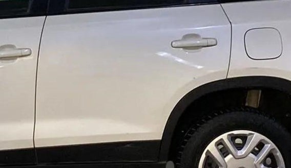 2017 Maruti Vitara Brezza VDI, Diesel, Manual, 72,327 km, Rear left door - Slightly dented