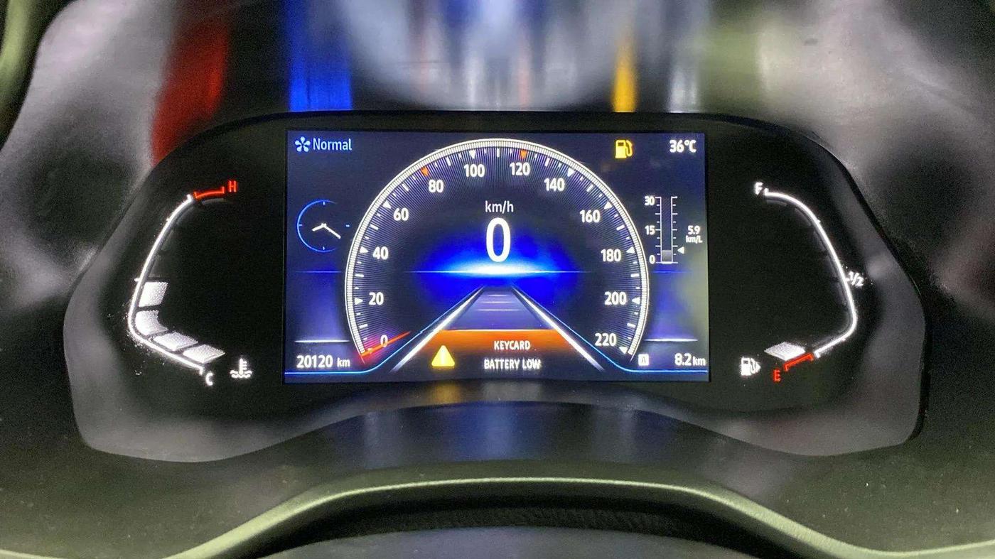 2021 Renault Kiger RXZ TURBO MT, Petrol, Manual, 20,132 km, Odometer Image