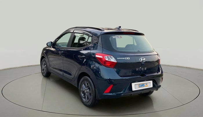 2021 Hyundai GRAND I10 NIOS SPORTZ AMT 1.2 KAPPA VTVT, Petrol, Automatic, 16,701 km, Left Back Diagonal